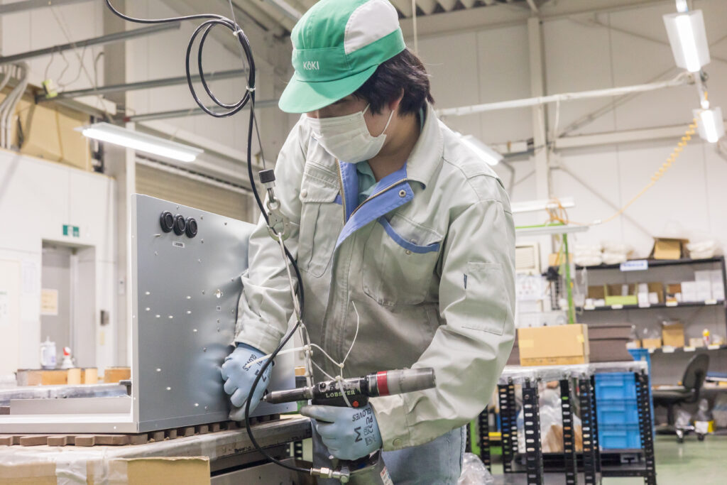 産業用機器のOEM生産